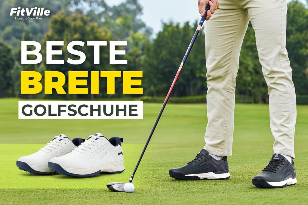 Beste Weite Golfschuhe 2025: Maßgeschneidert für Herren - FitVilleDE
