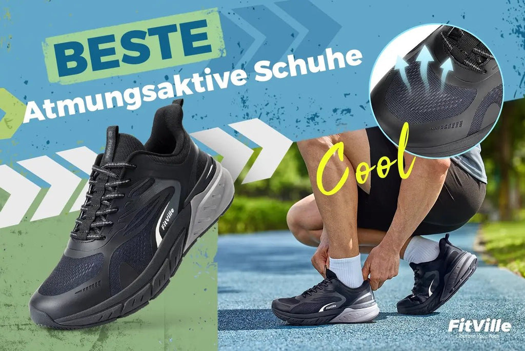Was sind Atmungsaktive Schuhe: Ein Kaufratgeber für kühle - FitVilleDE