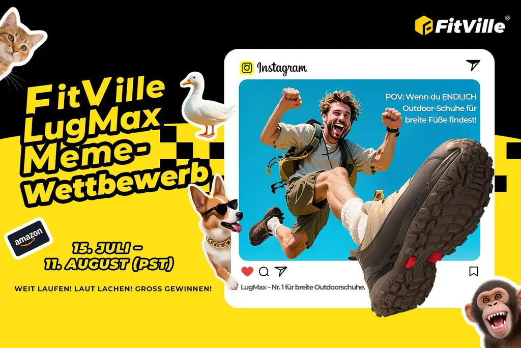 FitVille LugMax Meme-Wettbewerb: Zeig deinen Outdoor-Spirit und GEWINNE GROSSES! - FitVilleDE