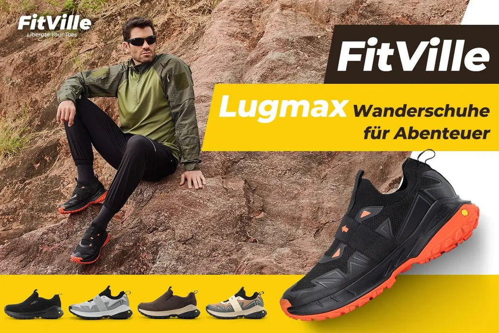 LugMax Bewertungen: Sind FitVille Wanderschuhe gut für Ihre Füße? - FitVilleDE