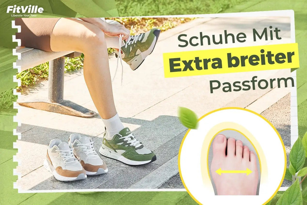Was sind Schuhe mit Extra Breiter Passform - FitVilleDE