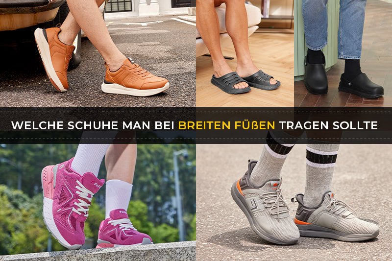 Welche Schuhe man bei breiten Füßen tragen sollte FitVilleDE