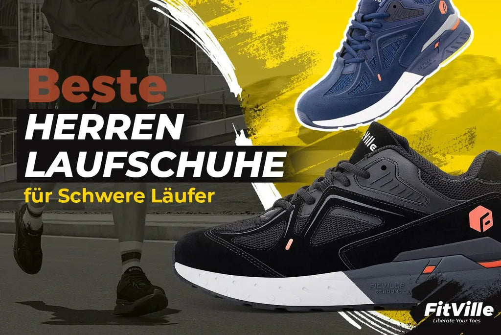 4 Besten Laufschuhe für Herren für Schwere Läufer 2024 - FitVilleDE