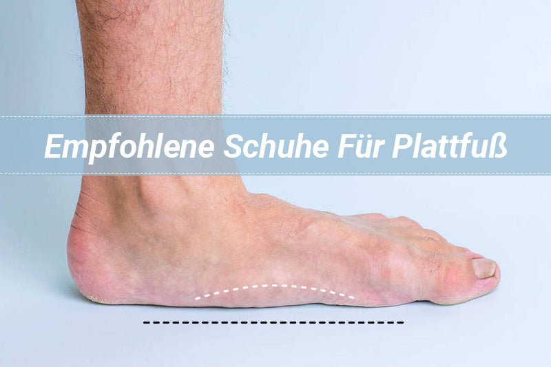 Empfohlene Schuhe für Plattfüße - FitVilleDE