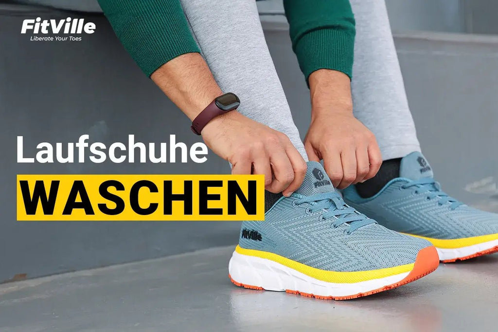 Laufschuhe waschen - Wirksame Tipps vom Experten - FitVilleDE