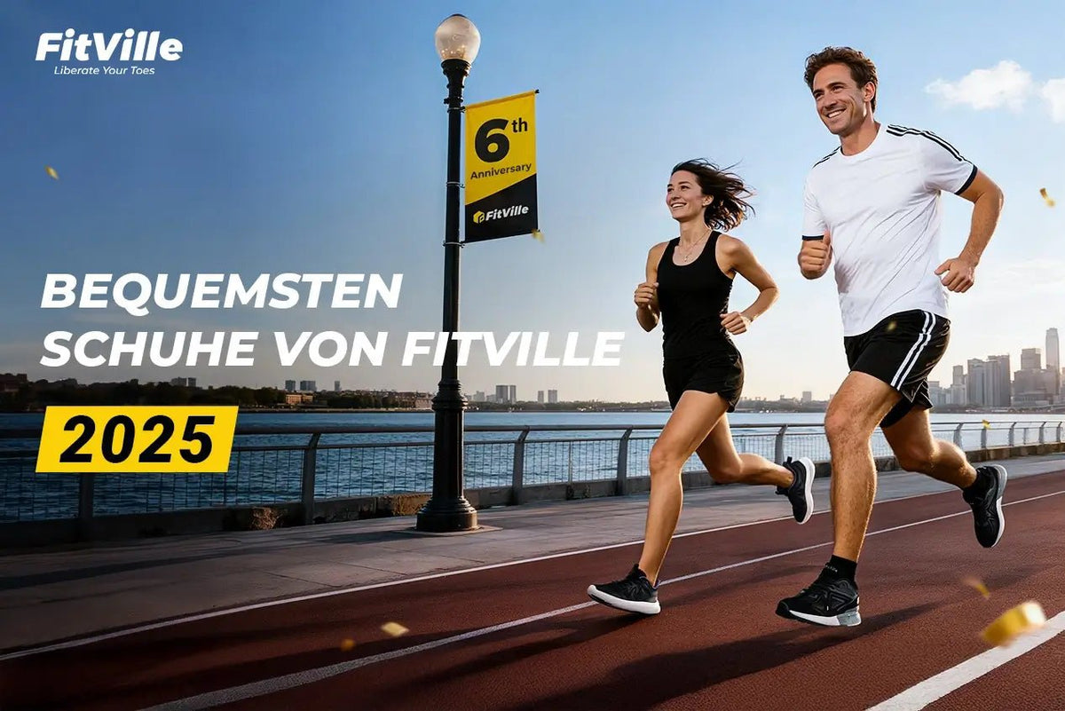 Top 5 Komfort-Schuhe von FitVille 2025