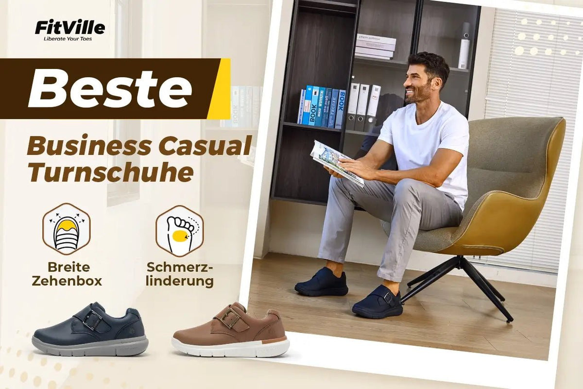 4 Beste Casual Lässige Schuhe fürs Büro