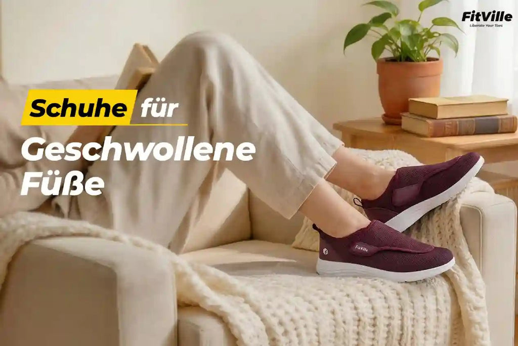 Die besten Schuhe bei Ödemen: Worauf Sie achten sollten - FitVilleDE