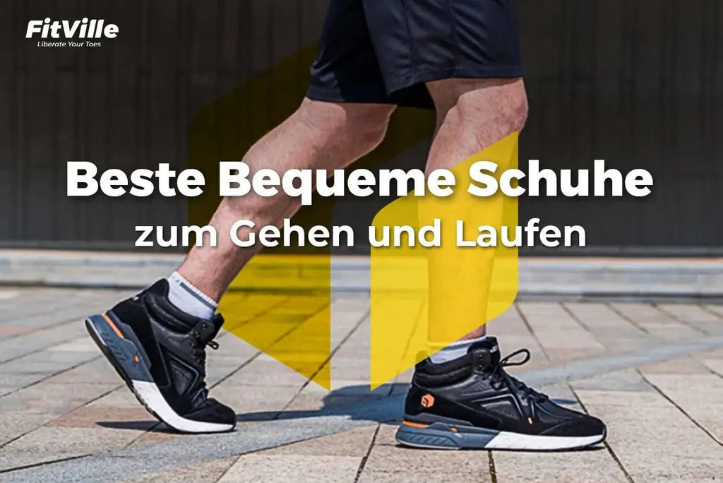 FitVille 8 Beste Bequeme Schuhe zum Laufen & Gehen - FitVilleDE