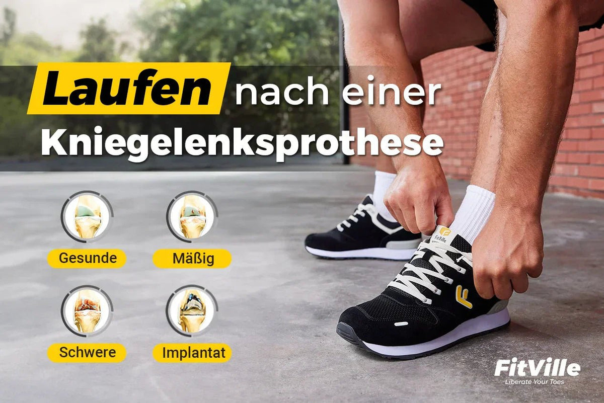 Können Sie nach einer Kniegelenksprothese laufen?