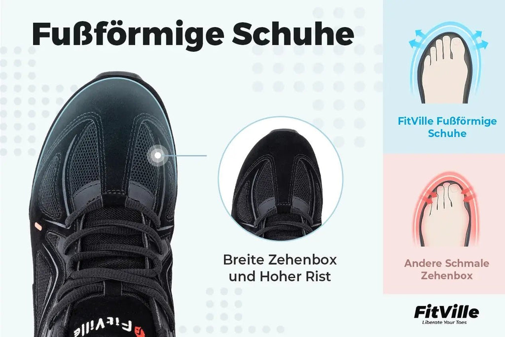 Fußförmige Schuhe Ultimativer Leitfaden: Stil trifft auf Komfort - FitVilleDE