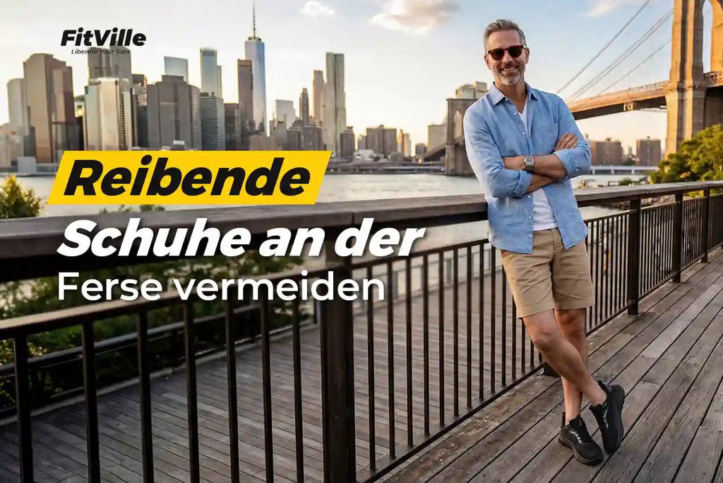Wie man verhindert, dass Schuhe an der Rückseite der Ferse scheuern - FitVilleDE