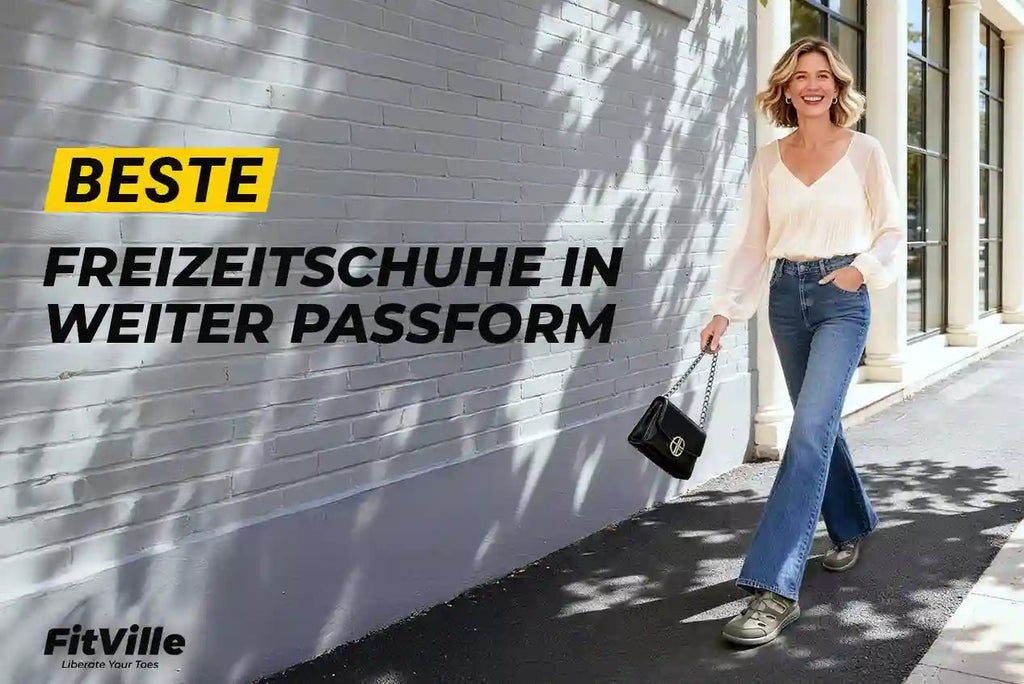 Weite Freizeitschuhe: Der Vollständige Leitfaden für Komfort - FitVilleDE