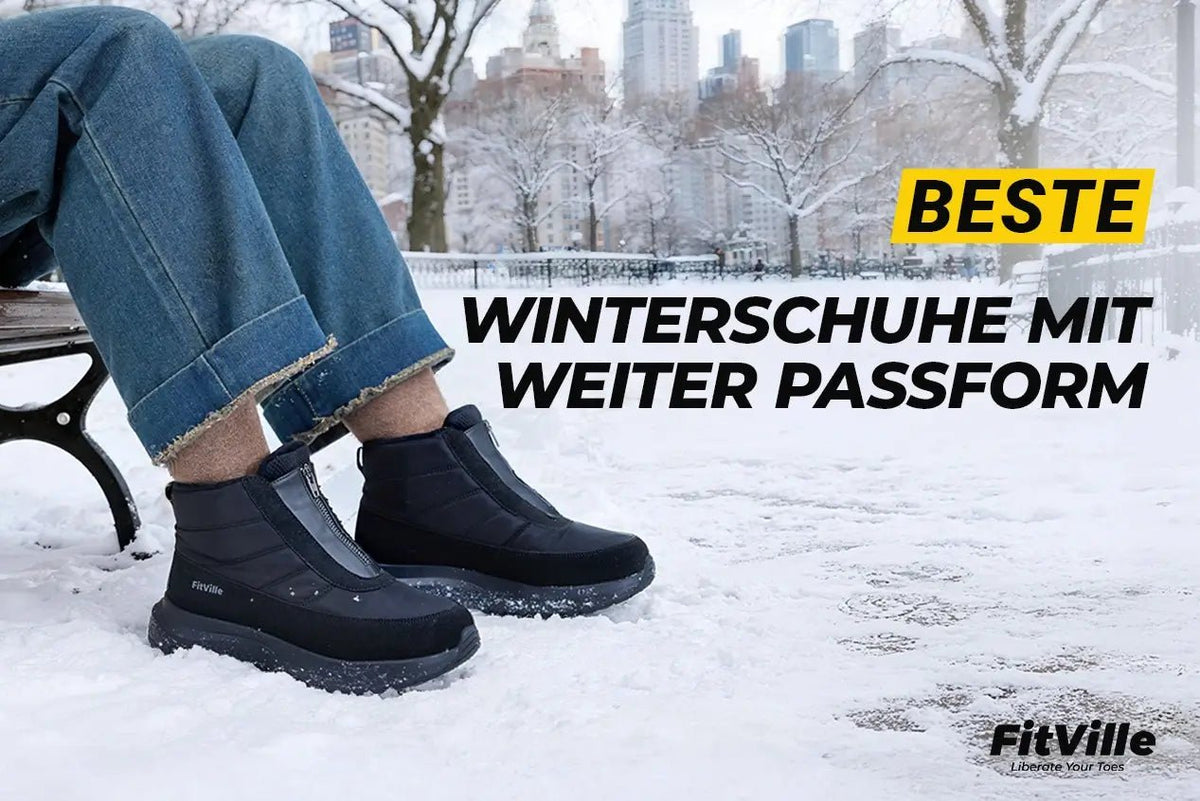 4 Beste FitVille Winter-Schuhe in Weitgrößen für Komfort