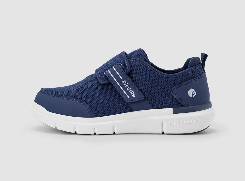 FitVille Herren EasyTop StrapEase Diabetikerschuhe V10 - 10