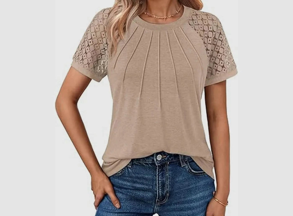 FitVille Damen Vacation Spitzenhemd V1 - 5