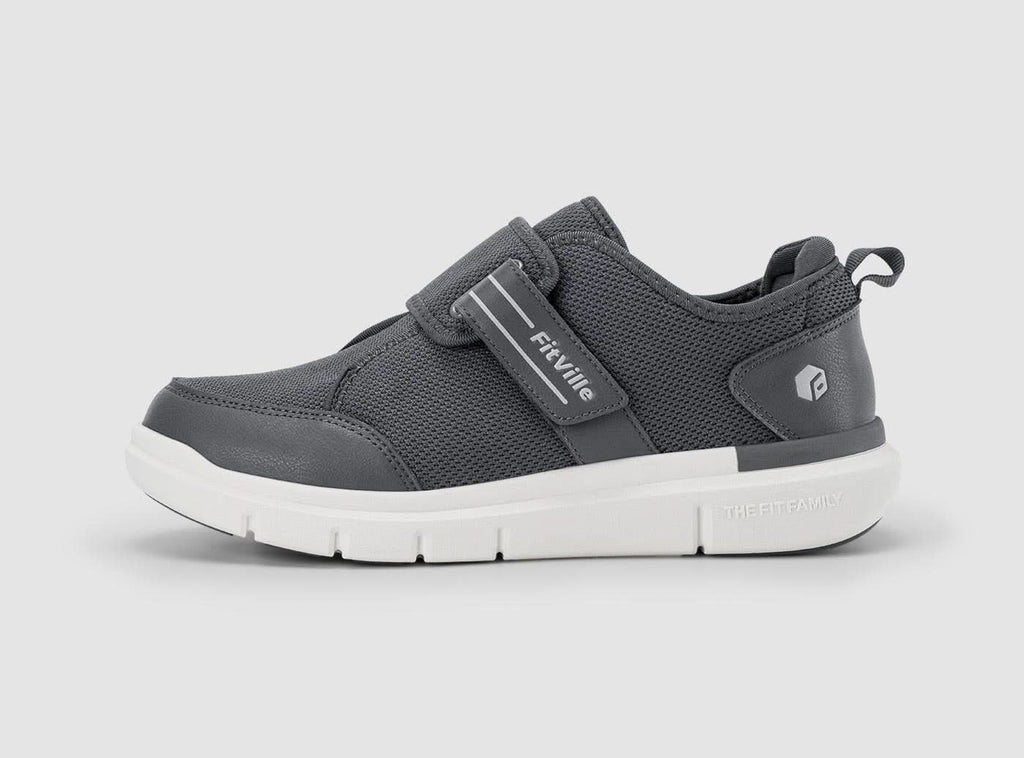 FitVille Herren EasyTop StrapEase Diabetikerschuhe V10 - 18