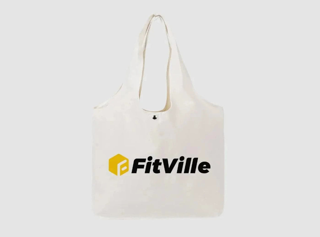 FitVille Double - Handle Canvas Tragetasche - 1