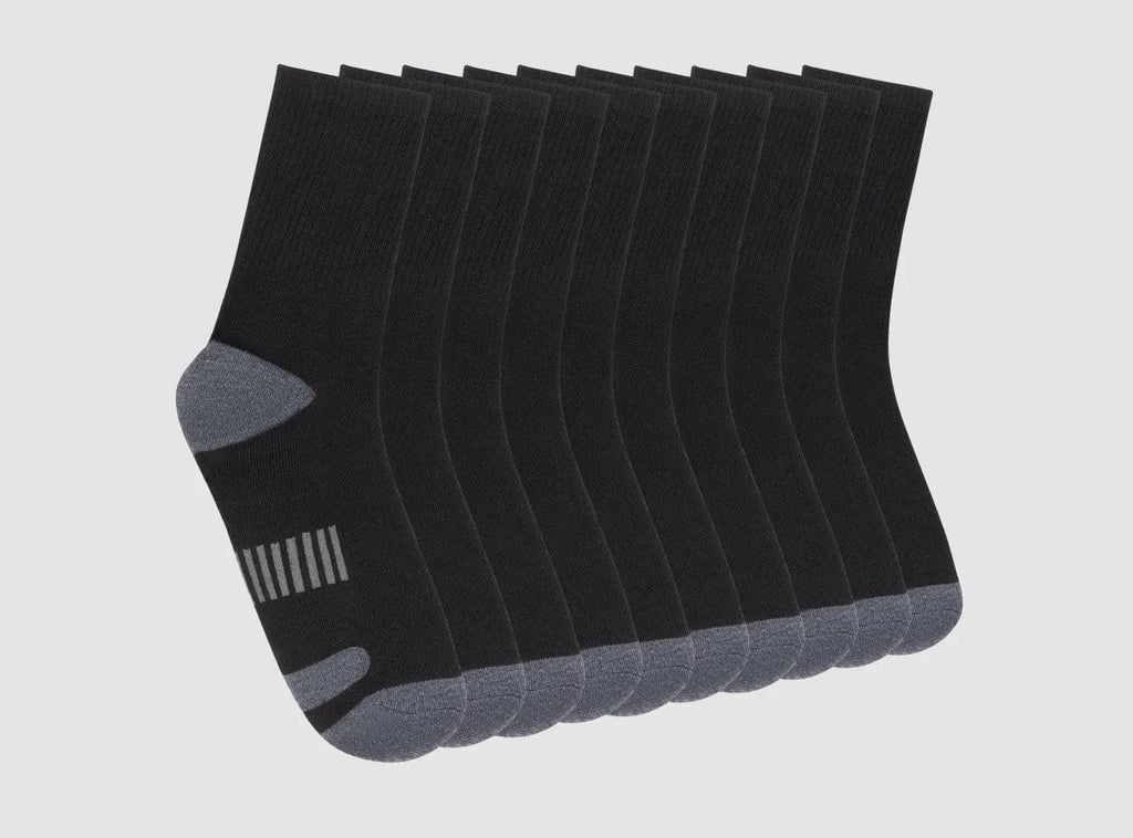 FitVille SportStep Athletic Mid Socken 5 - Paar Bundle (für Herren) - 5