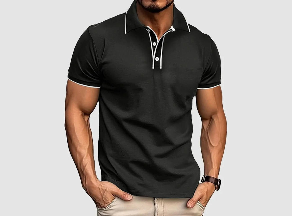 FitVille Herren Sommer - Poloshirt V2 - 2