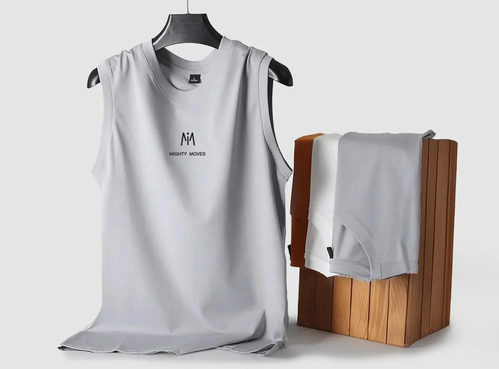 FitVille Herren ärmellose Seidenweste - 2