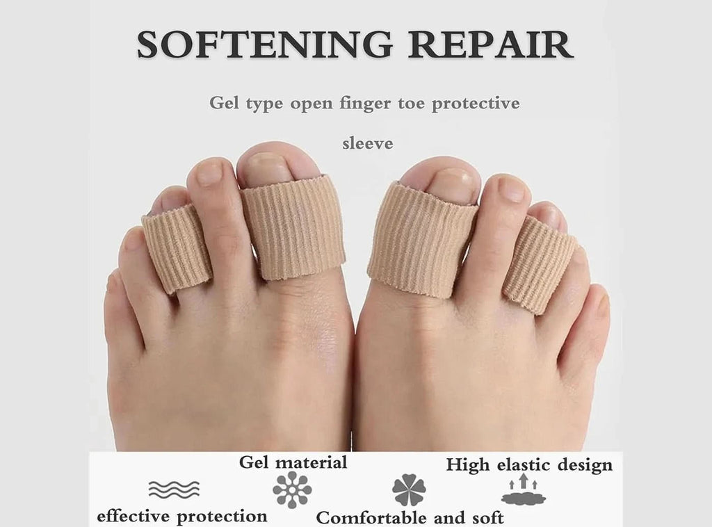 FitVille Gel - Zehenschutz - Schlauchbandage (3er Pack) - 3