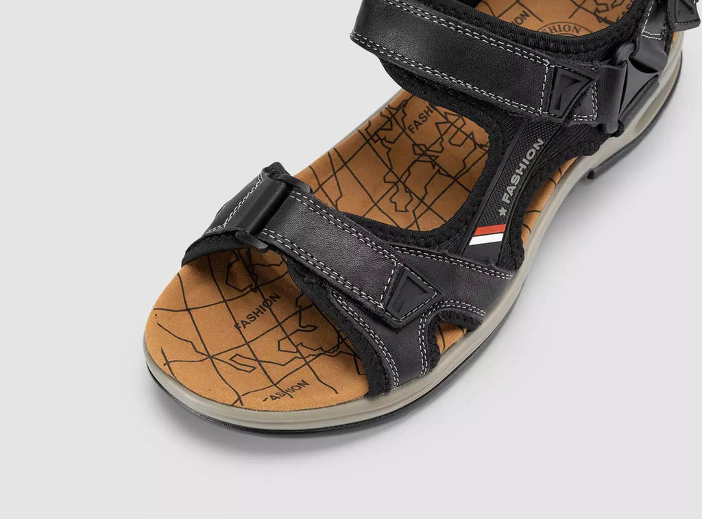 FitVille Herren UrbanStride Dämpfungssandalen - 6