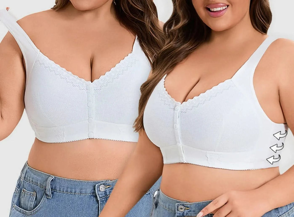 FitVille Kabelloser BH mit Frontverschluss für Senioren - 2