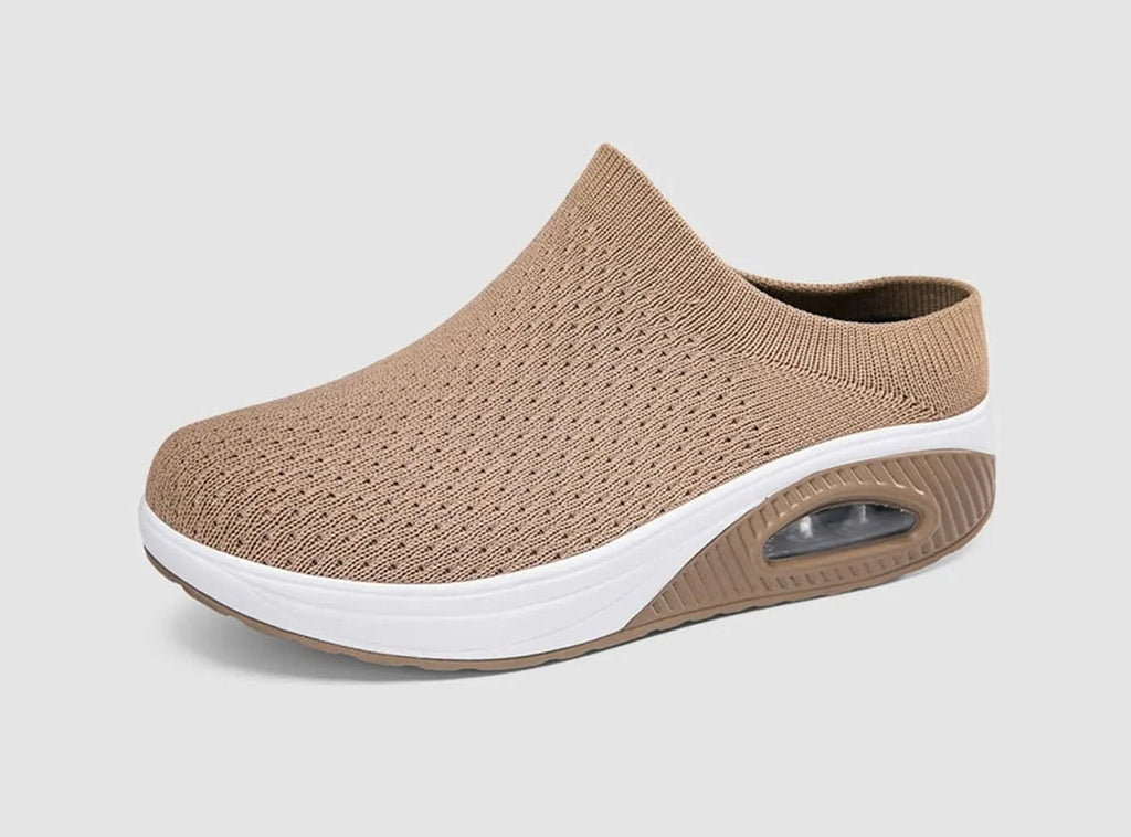 FitVille Damen Fashion Plateau Pantoletten - 1
