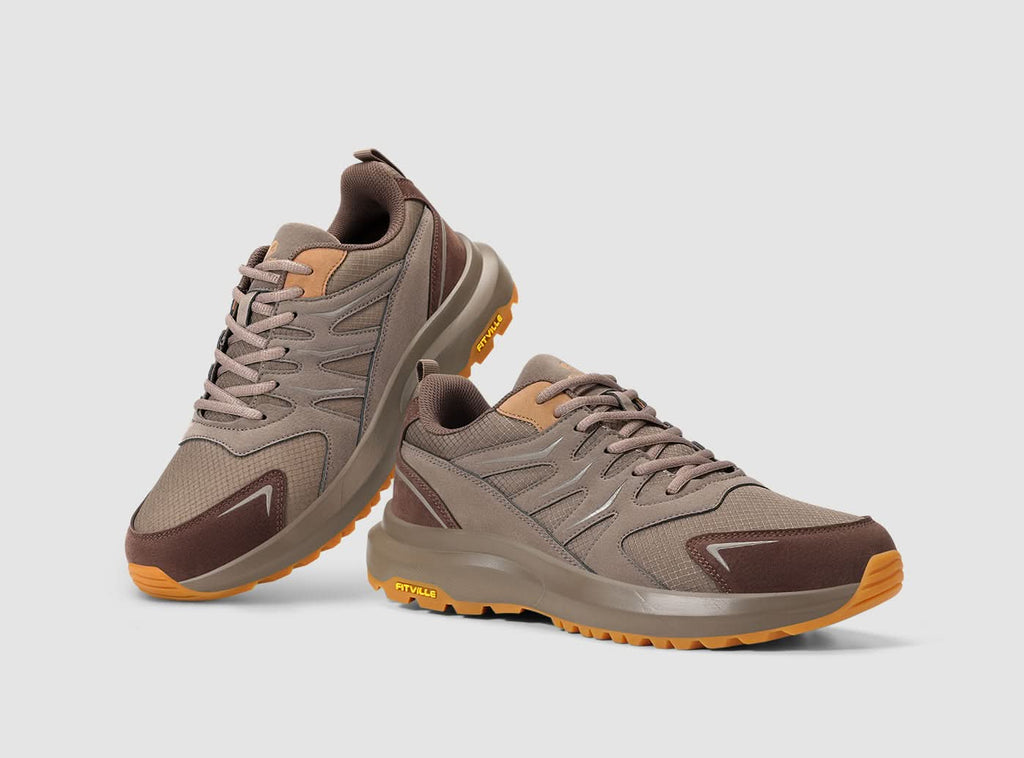 FitVille Herren Low - Top Sturdy Core Wanderschuhe V4 - 18