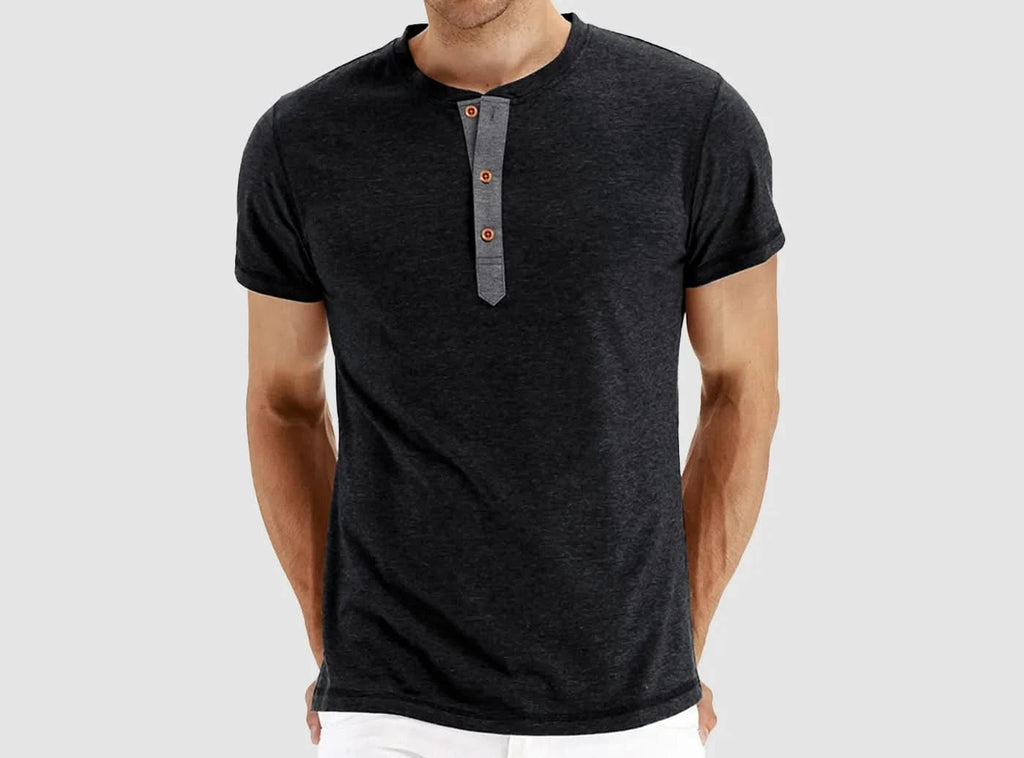 FitVille Herren T-Shirt mit Rundhalsausschnitt V2 - 2