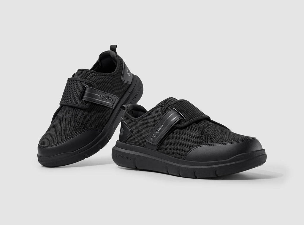 FitVille Herren EasyTop StrapEase Diabetikerschuhe V10 - 9