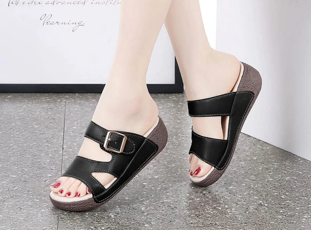 FitVille Damen Slip - On Plateau - 2
