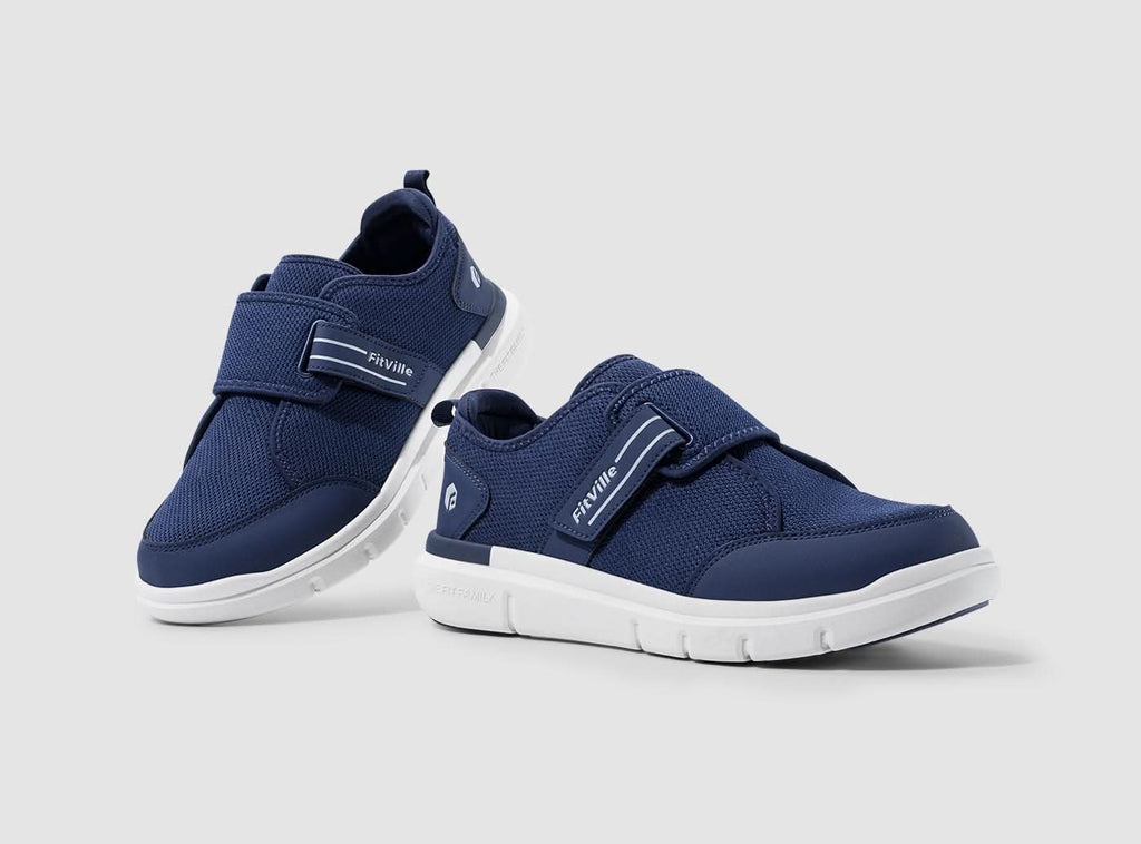 FitVille Herren EasyTop StrapEase Diabetikerschuhe V10 - 17