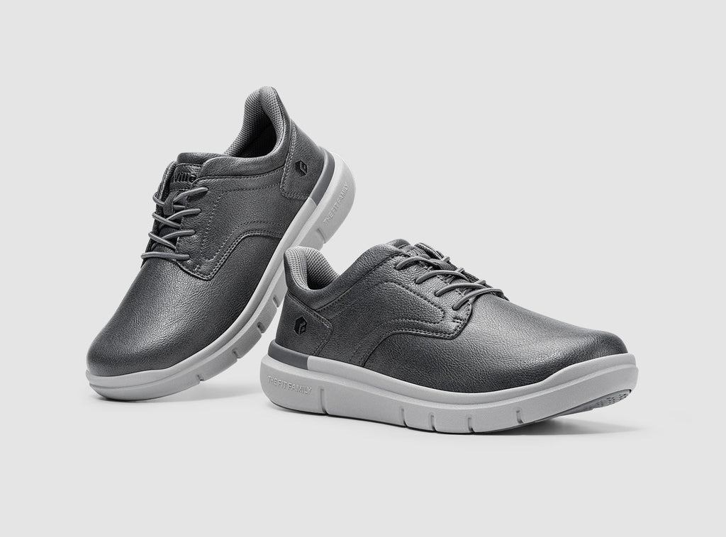 FitVille Men's EasyWalk Slip - On Dress Shoes V2 - 26