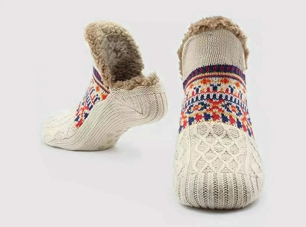 FitVille Gestrickte Thermo - Socken (Unisex) - 7