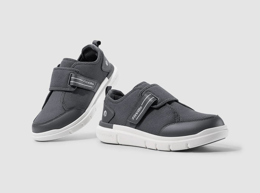 FitVille Herren EasyTop StrapEase Diabetikerschuhe V10 - 25