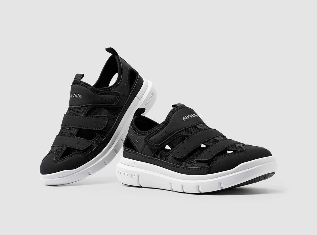 FitVille Herren EasyTop Recovery Sandale V4 | Fußbogensupport – FitVilleDE FitVille Herren EasyTop Recovery Sandale V4 | Fußbogensupport – FitVilleDE