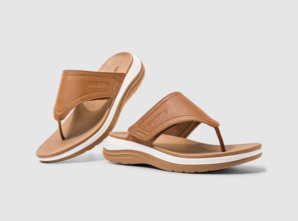 FitVille Damen Queenesque Flip Flop V1 - 43