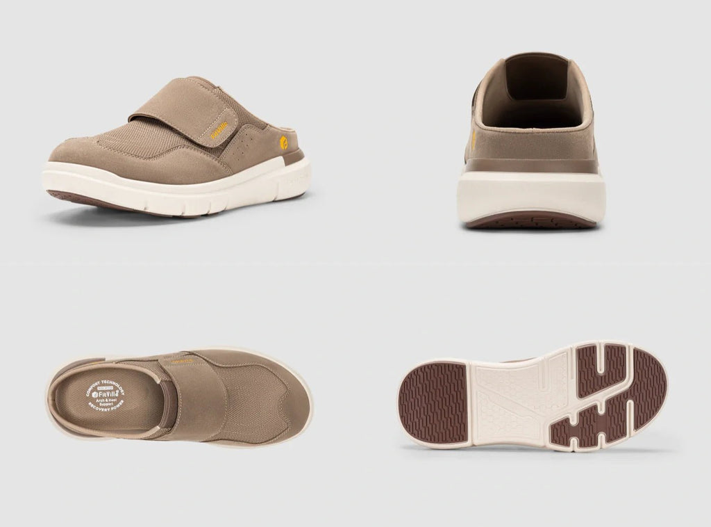 FitVille Herren EasyTop Diabetikerslipper V3 - 15