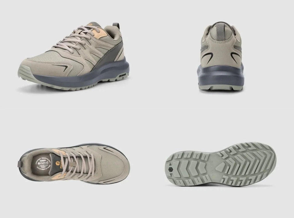 FitVille Herren Low - Top Sturdy Core Wanderschuhe V4 - 8