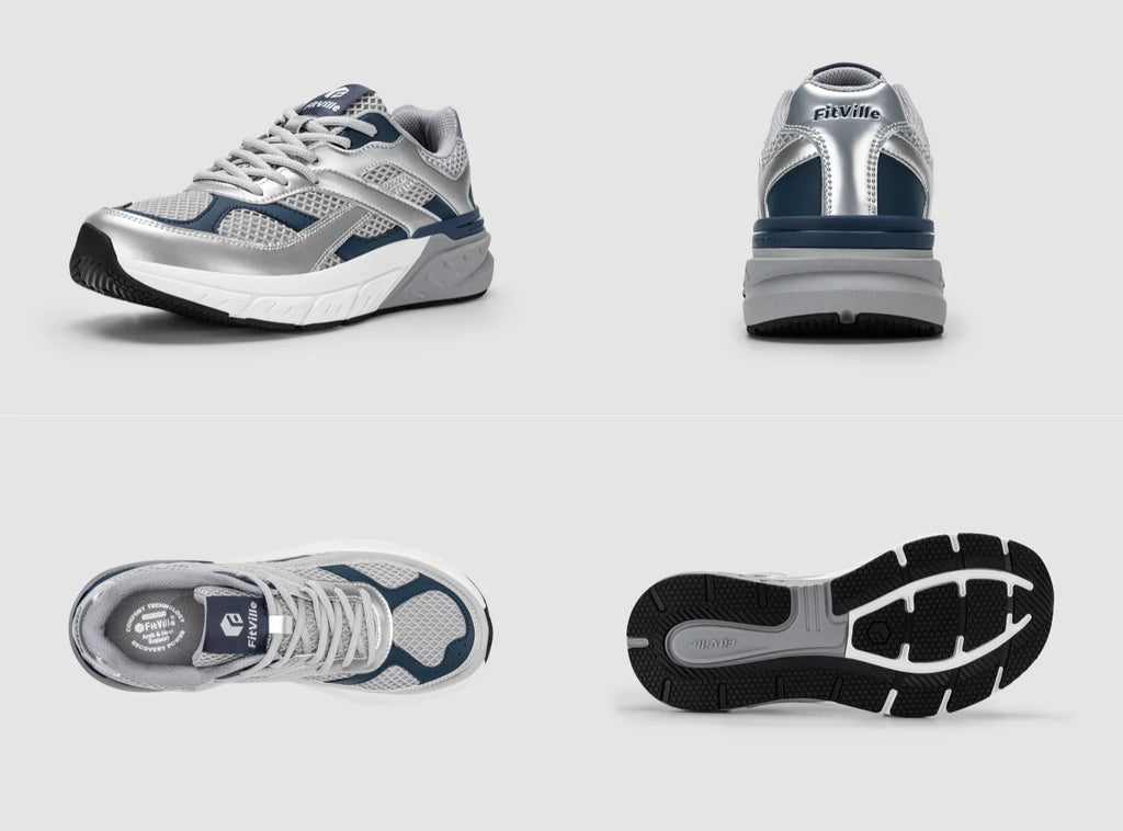 FitVille Herren Rebound Neo Wanderschuhe V6 - 8