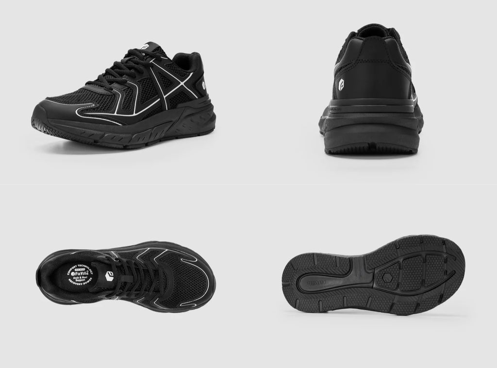 FitVille Herren Rebound Neo Wanderschuhe V7 - 17