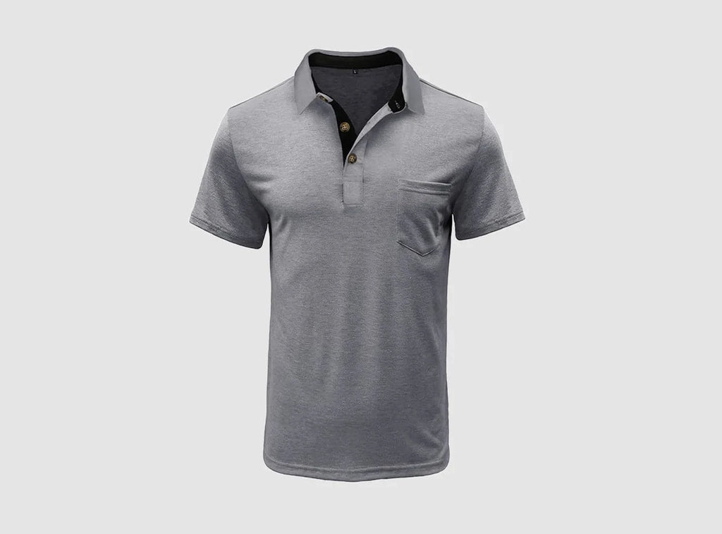 FitVille Herren Breezy Flex Polo V1 - 1