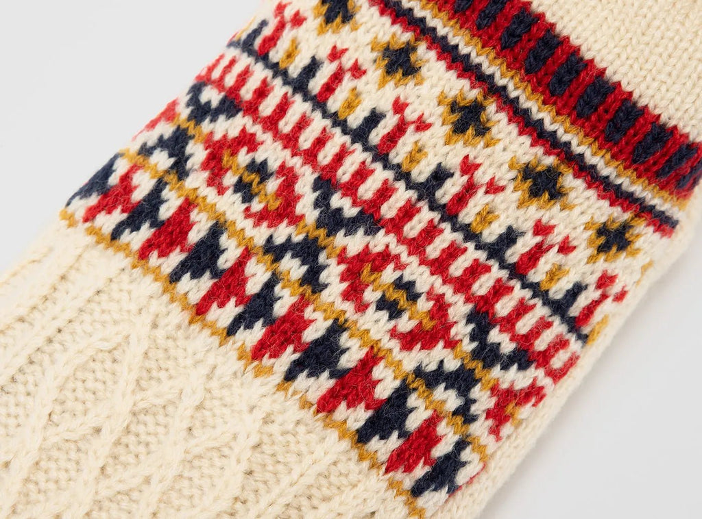 FitVille Gestrickte Thermo - Socken (Unisex) - 9