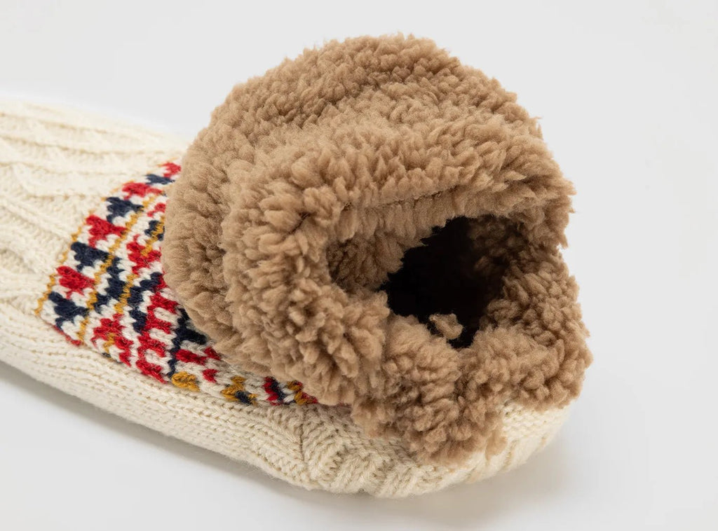 FitVille Gestrickte Thermo - Socken (Unisex) - 12