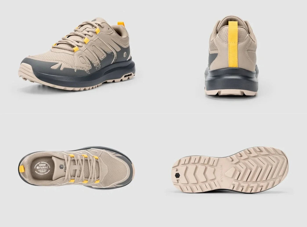 FitVille Herren Low - Top Sturdy Core Wanderschuhe V5 - 26