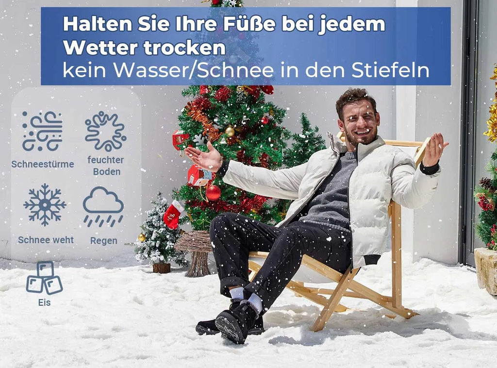 FitVille Herren CozyCore Winterstiefel V1 - 3
