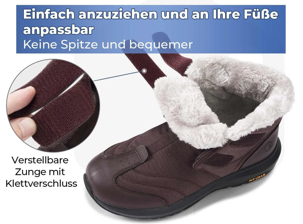 FitVille Herren CozyCore Winterstiefel V3 - 16