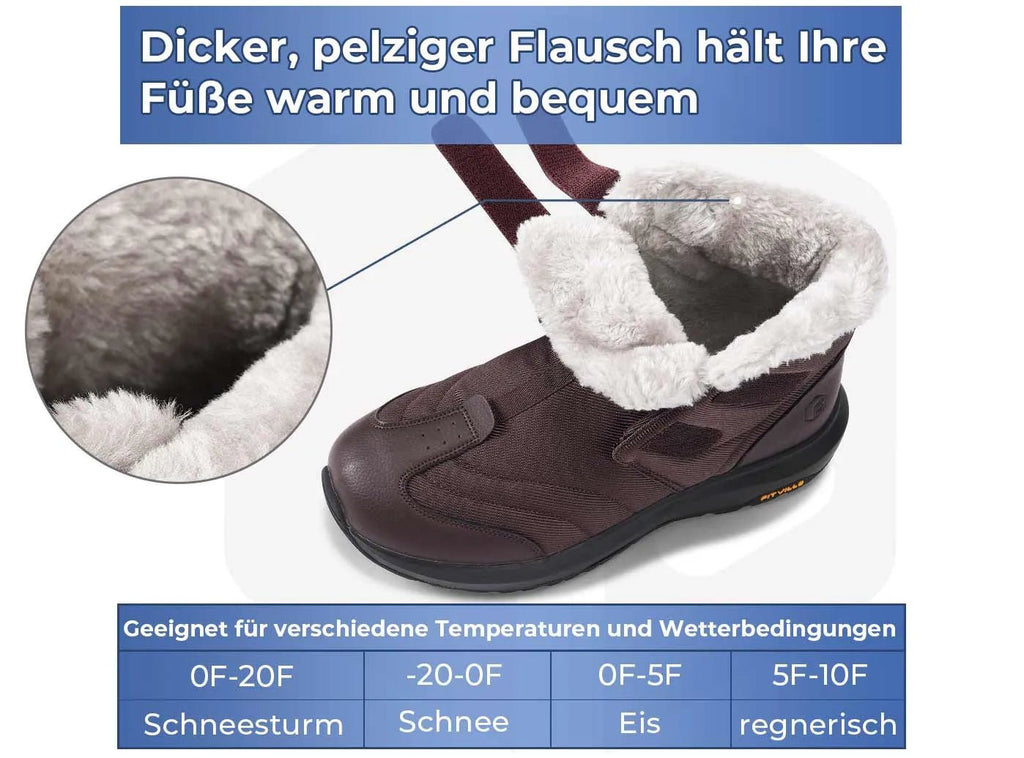 FitVille Herren CozyCore Winterstiefel V3 - 15